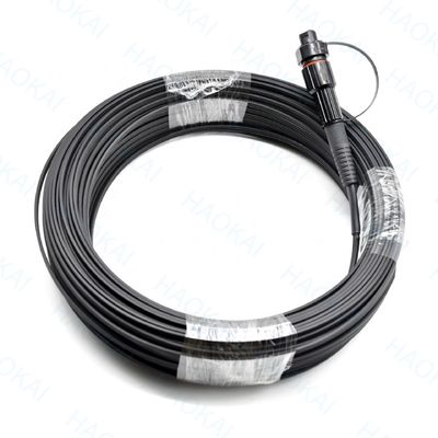 IP68 Outdoor Drop Cable FTTX Solution เครื่องเชื่อมต่อกันน้ําจากสายไฟเบอร์ออปติก