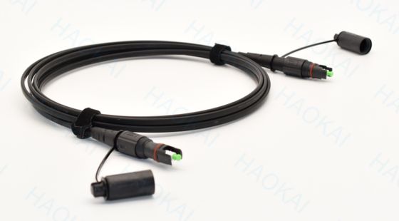 IP67 IP68 กันน้ํา Patch Cord Drop สายไฟเบอร์ออปติกส์ ด้วย SC / APC Connector