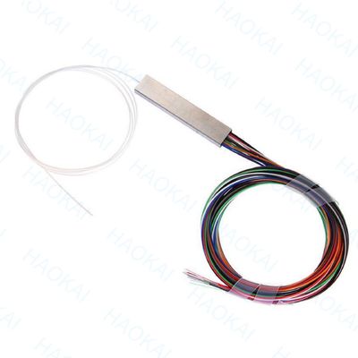 1X2 มินิ ไฟเบอร์ PLC Splitter PBT Coupler กับ SC / APC Connector