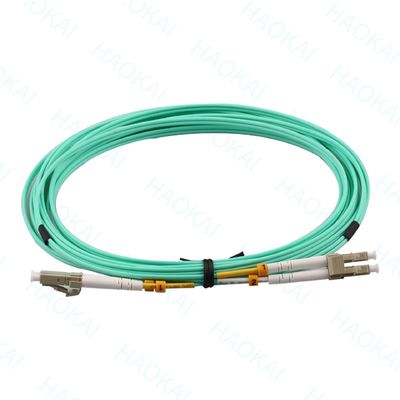 MPO / MTP OM3 ไฟเบอร์ออปติก แพทช์คอร์ด มัลติโมด แซมบลิสต์สําหรับศูนย์ข้อมูล