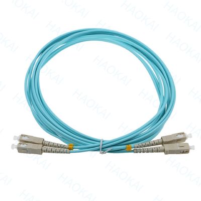 Breakout MPO OM3 Patch Cord LC Connector คาเบิ้ลปาทช์ไฟเบอร์ออปติก
