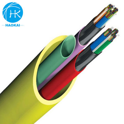 PE Micro Air Blown Cable Coating And Stranding HDPE ไมโครท่อท่อ