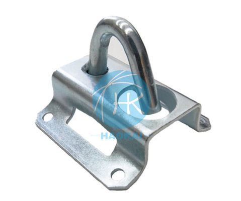 FTTH ความยืดหยุ่นกําแพงบราคเก็ต Clamp ใยไฟเบอร์ออปติก โลหะเหล็กไร้สแตนเลส J Hook Anchor Bracket