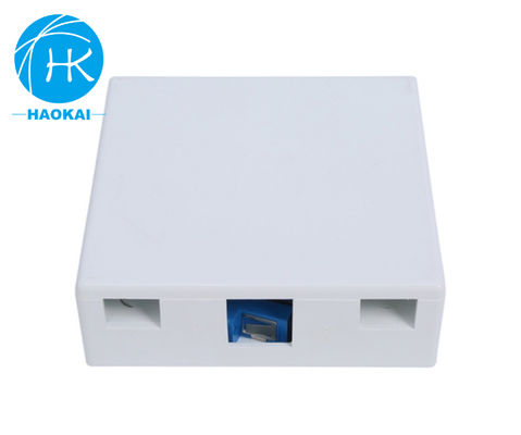 2core Mini Terminal Box SC ไฟเบอร์ออปติก แอคเซส 86 แบบ Indoor Ftth Wall Mounted Box