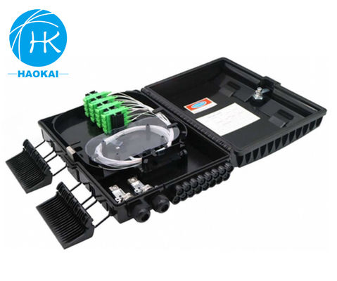 16core FTTH ไฟเบอร์ออปติก Junction Box Nap FDB Box พร้อม 1x16 PLC Splitter