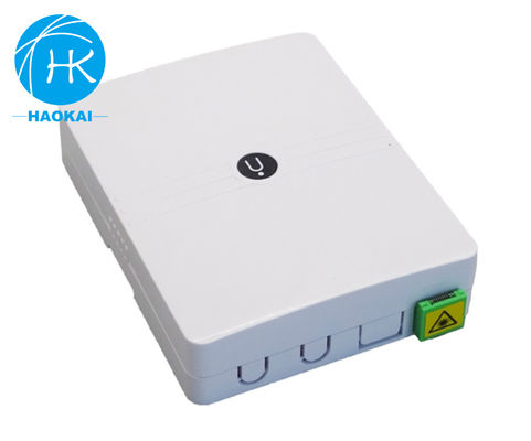 กล่องติดผนังไฟเบอร์โรเซ็ต 1port 2port มินิหน้าแผ่น FTTH