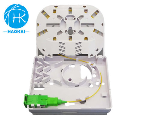 กล่องติดผนังไฟเบอร์โรเซ็ต 1port 2port มินิหน้าแผ่น FTTH