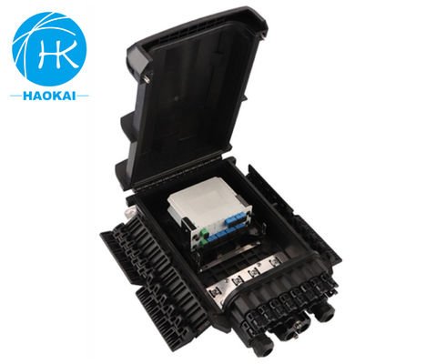 กล่องการกระจาย FTTH ที่ติดตั้งบนกระดานผนังภายนอกกล่อง Nap FDB พร้อม PLC Splitter