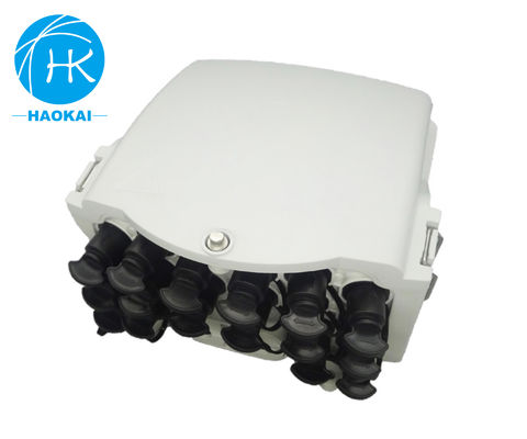 กล่องแยกไฟเบอร์ออปติกกลางแจ้งกันน้ํา 16core 16ports FTTH
