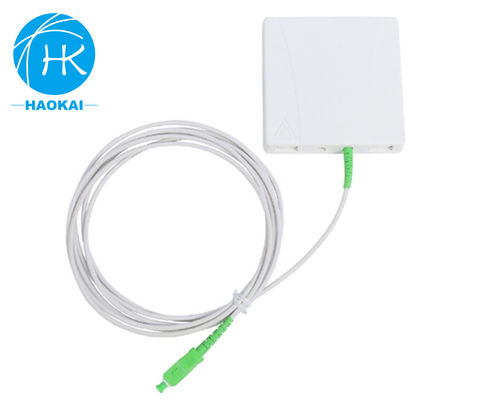 ติดผนัง มินิ FTTH ปิดกล่องไฟเบอร์ออปติก SM PTO ATB Box กับ Pigtail