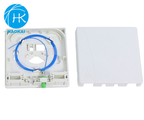ติดผนัง มินิ FTTH ปิดกล่องไฟเบอร์ออปติก SM PTO ATB Box กับ Pigtail
