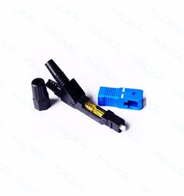 FTTH Drop Cable ไฟเบอร์ออปติกส์ Fast Connector ไฟเบอร์ SC UPC Fast Connector
