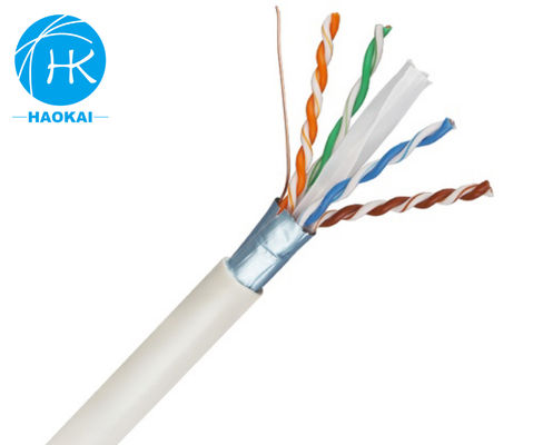 สายเคเบิล UTP CAT6 ที่เต็มไปด้วยเจลลี่ พร้อมสายเคเบิลเครือข่ายอากาศกลางแจ้ง
