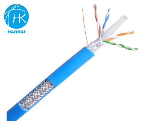FTP CAT6 คาเบล LAN แถวสอง 305m คาเบลอีเทอร์เน็ตกลางแจ้ง