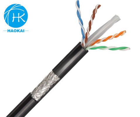 FTP CAT6 คาเบล LAN แถวสอง 305m คาเบลอีเทอร์เน็ตกลางแจ้ง