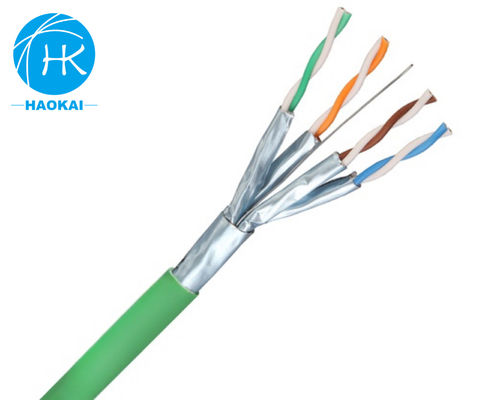 สายอินเทอร์เน็ตแบบแซ่บสองสาย SFTP CAT6 สาย 305m สาย LAN นอก