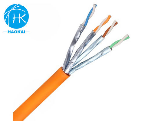 สายอินเทอร์เน็ตแบบแซ่บสองสาย SFTP CAT6 สาย 305m สาย LAN นอก