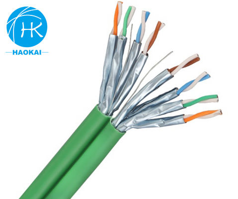 PVC Jacket LAN Network Cable 305m 1000mhz FFTP CAT7 เอเธิร์นท์เคเบิล