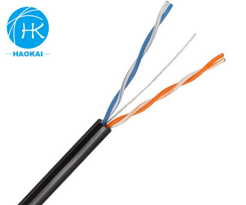 CCA สาย LAN ภายในบ้าน สาย PVC สะดวกต่อสิ่งแวดล้อม เสื้อ 2 คู่ สาย CAT3 UTP