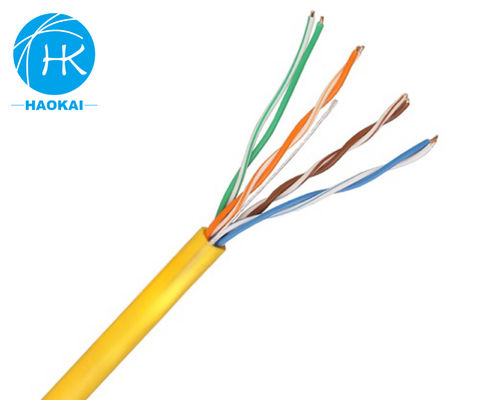 CCA สาย LAN ภายในบ้าน สาย PVC สะดวกต่อสิ่งแวดล้อม เสื้อ 2 คู่ สาย CAT3 UTP