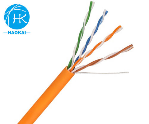 CCA สาย LAN ภายในบ้าน สาย PVC สะดวกต่อสิ่งแวดล้อม เสื้อ 2 คู่ สาย CAT3 UTP