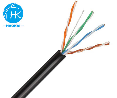 ชุด PVC สะอาดต่อสิ่งแวดล้อม UTP CAT5E สาย LAN สายเครือข่ายภายใน 300m