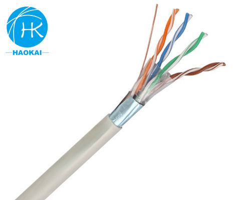 สายเคเบิล CAT5E UTP Outdoor สายเคเบิล LAN ทองแดงบริสุทธิ์ พร้อมไฟฟ้าและเครื่องส่ง