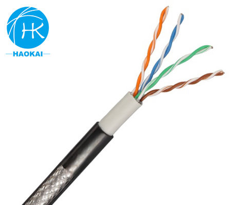 CCA สาย LAN ภายใน SFTP CAT5E Eco Friendly PVC Jacket