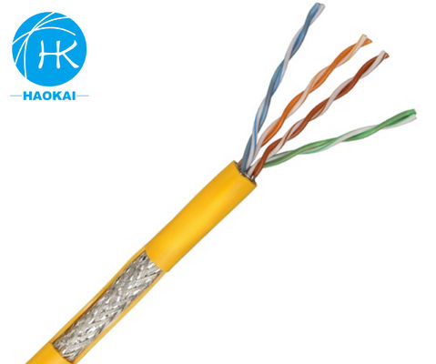 CCA สาย LAN ภายใน SFTP CAT5E Eco Friendly PVC Jacket