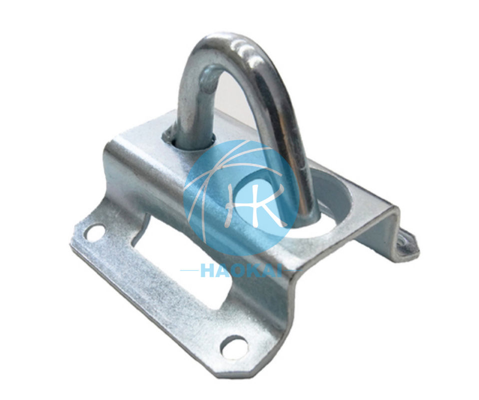 FTTH ความยืดหยุ่นกําแพงบราคเก็ต Clamp ใยไฟเบอร์ออปติก โลหะเหล็กไร้สแตนเลส J Hook Anchor Bracket