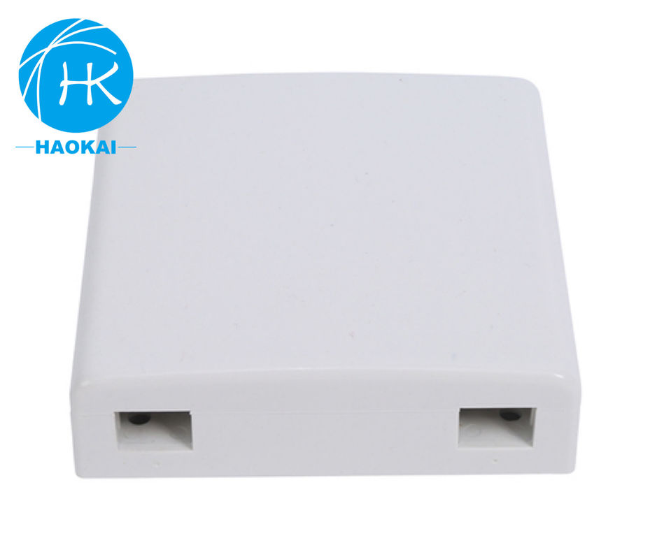 2port Indoor FTTH Faceplate Box Desktop SC LC UPC 86type มินิ ไฟเบอร์ออปติก โรเซ็ทบ๊อก