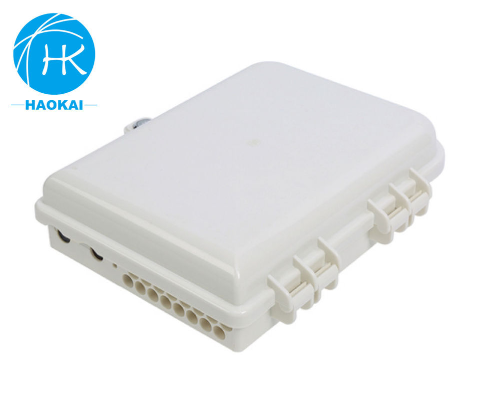 กล่องปิดไฟเบอร์ออปติกภายในและภายนอก 16core Ftth กล่องจําหน่ายไฟเบอร์ออปติก