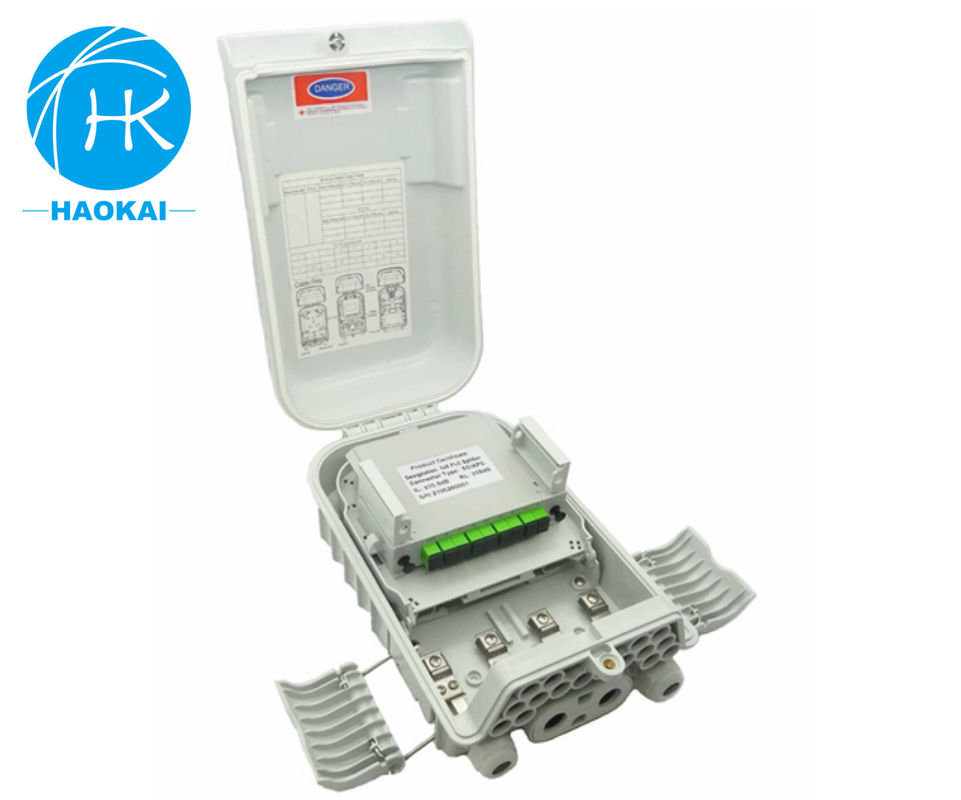 กล่องเทอร์มินัลการเข้าถึงไฟเบอร์ออปติก 16core 24core Outdoor Ftth Junction Box